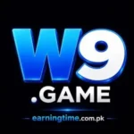 W9 Game APK download interface on an Android smartphone in Pakistan