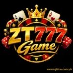 zt777 Game APK download interface on an Android smartphone showing game options.